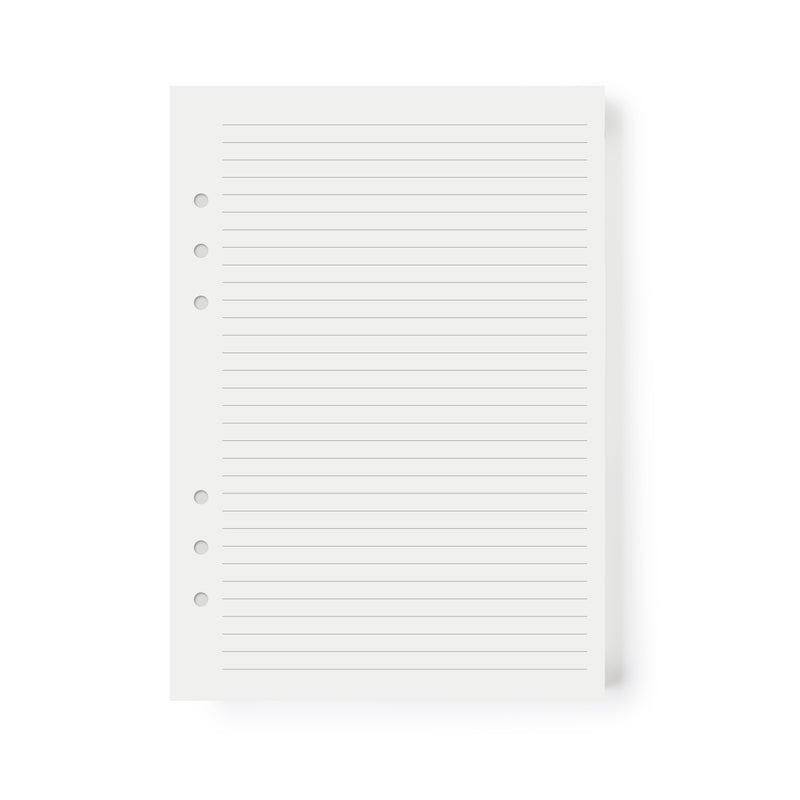 Time Insert Paper Agenda Inserts - Daily Planner Productivity Insert Pages – Mål Paper