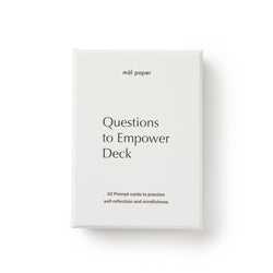 Questions To Empower Card Deck