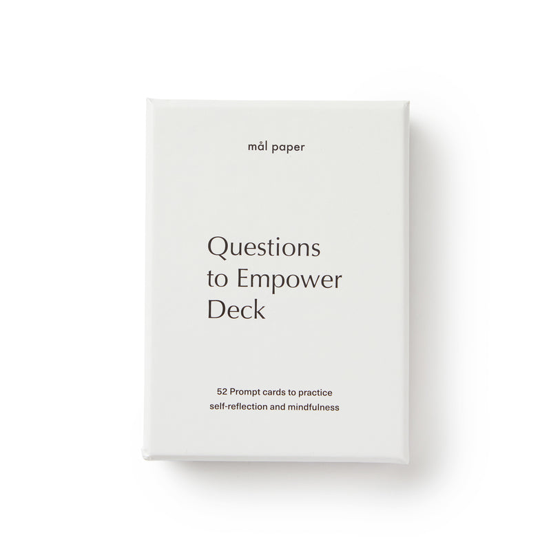 Questions To Empower Card Deck