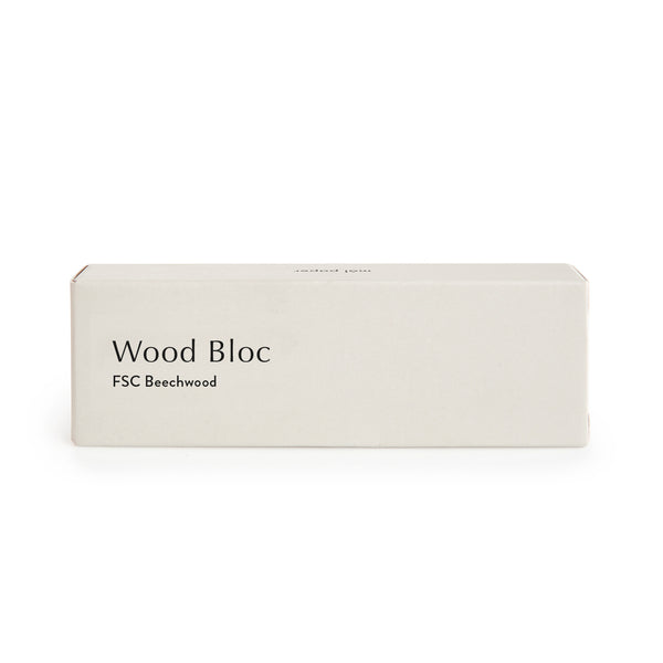 Wood Bloc Card Stand