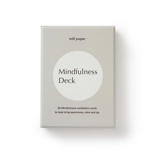 Mindfulness Meditation Card Deck - Gratitude and Mindfulness Gift – Mål ...