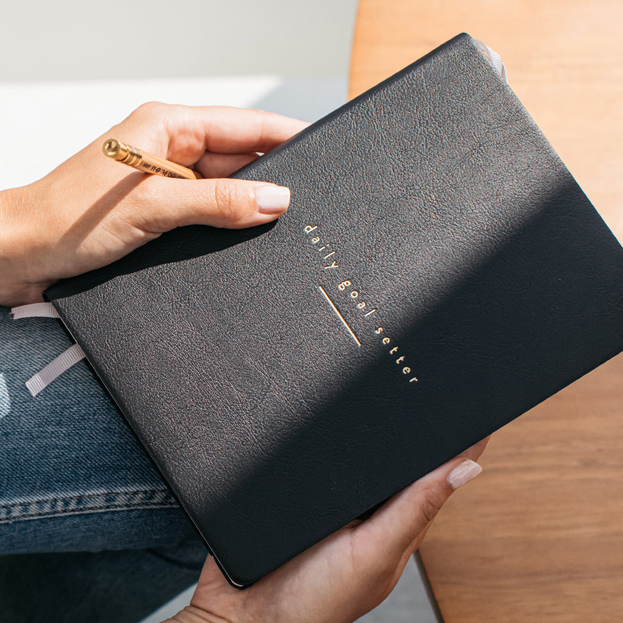 Daily Goal Setter Planner - Gratitude Journal – Mål Paper
