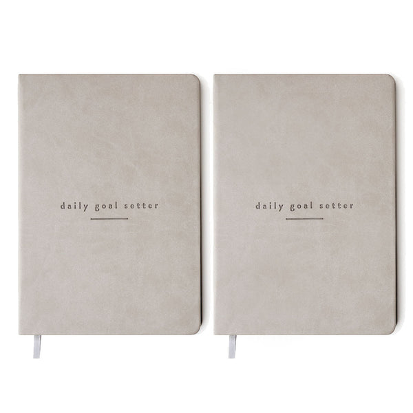 Daily Goal Setter - Grey: Yearly Bundle – Mål Paper