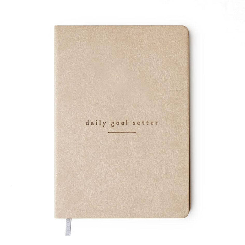 Daily Goal Setter Planner - tan Daily Goal Setter Planner Mål Paper 
